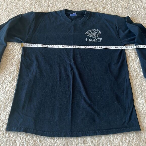Foxys Jost Van Dyke long sleeve shirt black size medium - Picture 9 of 16